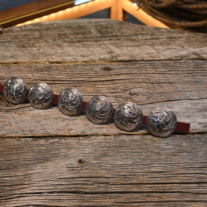 Kamphaus 1 1/2" Concho Saddle Set Tack - Conchos & Hardware Kamphaus