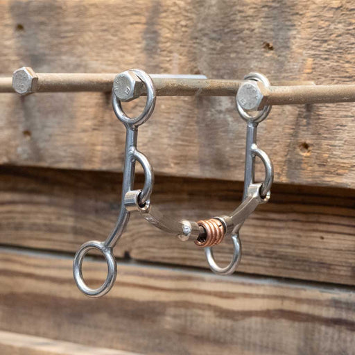 Schoneberg 3.5 Peter Square Mullen w/ Copper Rings Bit Tack - Bits Schoneberg