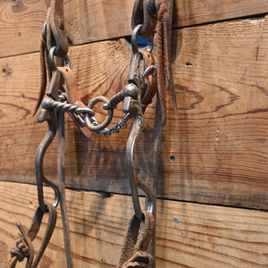 Bridle Rig - Kerry Kelley Silver Mounted Lifesaver Slow Twist Bit RIG972 Tack - Rigs Kerry Kelley