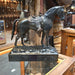 Vintage Brass Saddled Horse Statue Collectibles Teskey's