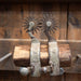 M Turner Silver Mounted Spurs Tack - Spurs M Turner