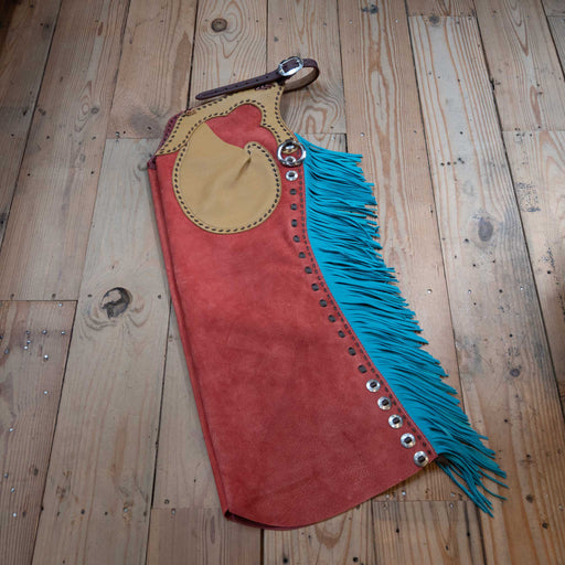 Teskey's "101" Medium Stepthrough Cowboy Chaps Tack - Chaps & Chinks Teskey's