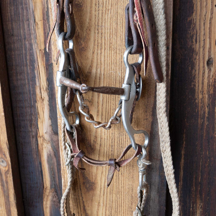 Aluminum Shanked Snaffle Bridle Rig Sale Barn Classic Equine