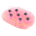 Teskey's Gel Mitt With Magnetic Massage Rollers Equine - Grooming Teskey's Pink  