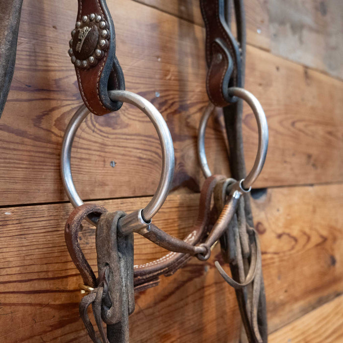 Classic Equine O-Ring Snaffle Bridle Rig