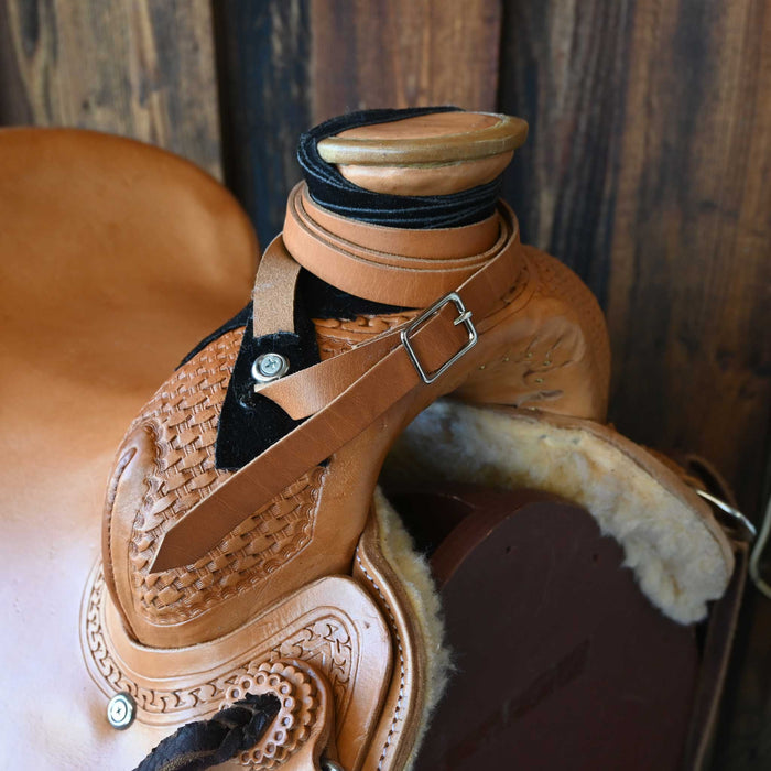 15" BRAZOS RIVER POST HORN SADDLE