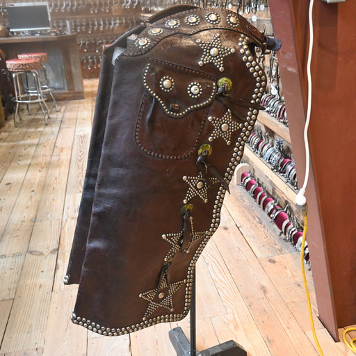 Red Myrick Vintage Cowboy Chaps Tack - Chaps & Chinks Red Myrick