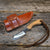 Justin Wiley Handmade Knife with Leather Sheath WK004 Knives - Knife Accessories JUSTIN WILEY   