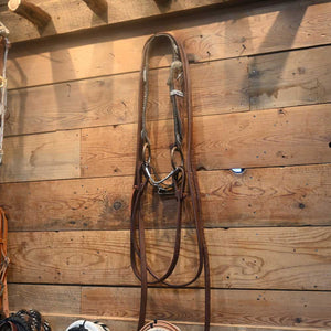 Bridle Rig - Headstall with BLING - Twisted Oring Snaffle Bit SBR500 Sale Barn MISC   