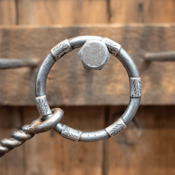 J. Elliott O-Ring Twisted Snaffle Bit