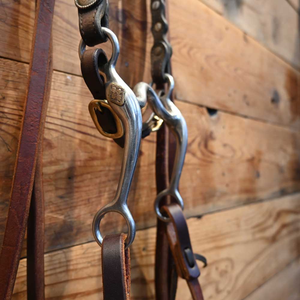 Bridle Rig -Solid Port Bit SBR525 Sale Barn MISC   