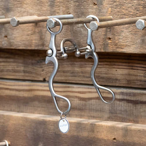 Kerry Kelley 02S Ported Chain with Roller Bit KK784 Tack - Bits, Spurs & Curbs - Bits Kerry Kelley   