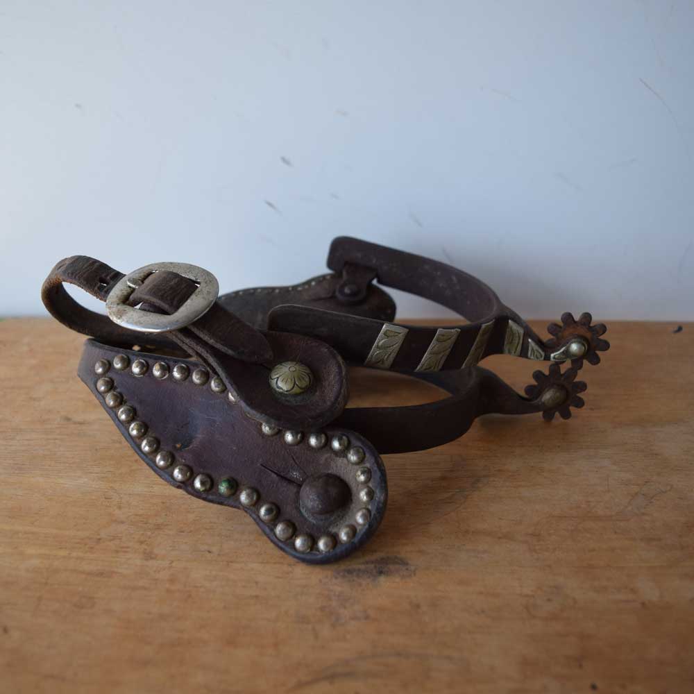 Used Men's Spurs With Spur Straps Sale Barn Teskeys   