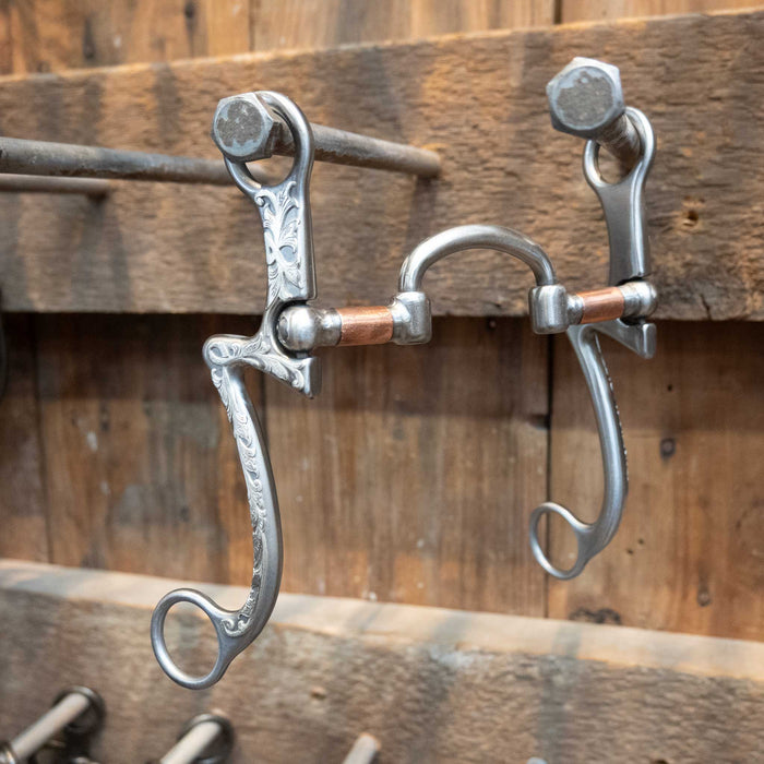 Silver Mounted Kerry Kelley 7 Milkman Bit