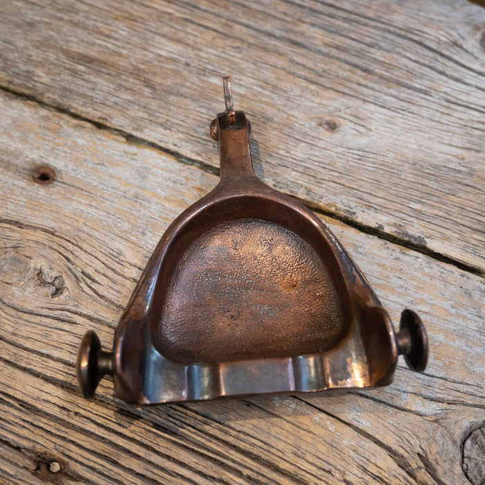 Copper Spur Shaped Ashtray
