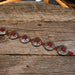 Kamphaus 1 1/2" Slotted Concho Saddle Set Tack - Conchos & Hardware Kamphaus