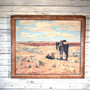 Western Art - Carl Schmidt "Untitled" _CA1289 Collectibles Carl Schmidt (1885-1969)