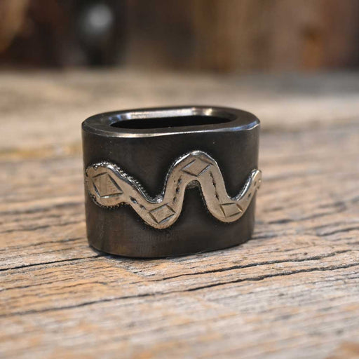D. Conway Silver Snake Horn Knot Tack - Conchos & Hardware Don Conway