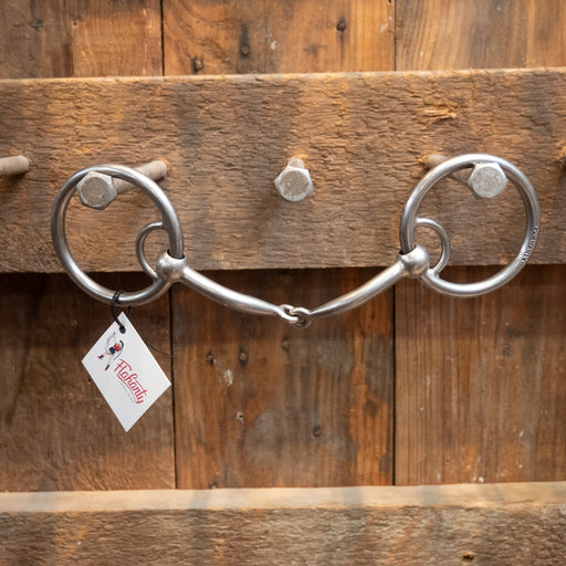Flaharty Locked Smooth Snaffle Bit Tack - Bits Flaharty