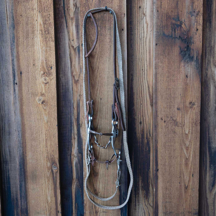 Aluminum Shanked Snaffle Bridle Rig Sale Barn Classic Equine