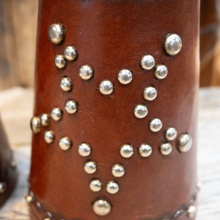 Vintage Dotted Stars Cowboy Cuffs Collectibles MISC