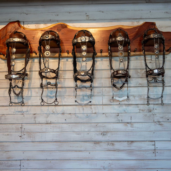 Vintage Collection of Five Edward Bohlin Bridle Rigs