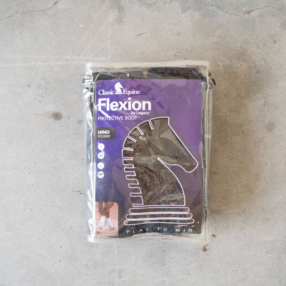 Like New Classic Equine Flexion XL Hind Boots Sale Barn leg   