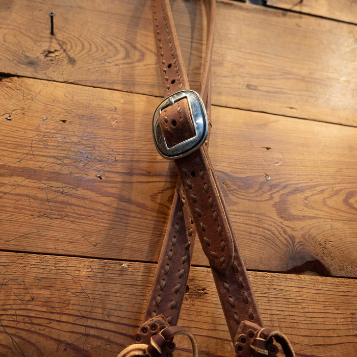Split Ear Headstall w/ Horse Shoe Buckle Tack - Headstalls MISC