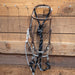 CHS Square Port Gag w/Martingale Tack - Training Cow Horse Supply