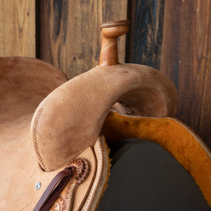 15.5" TESKEY'S PRO CUTTER RANCH CUTTER SADDLE