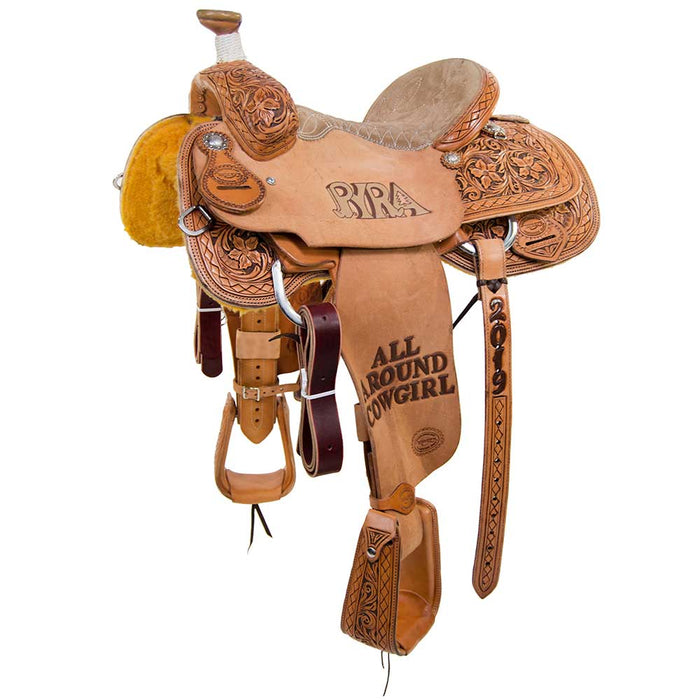 Teskey's Trophy Team Roper #49 Customs & Awards - Saddles Trophy