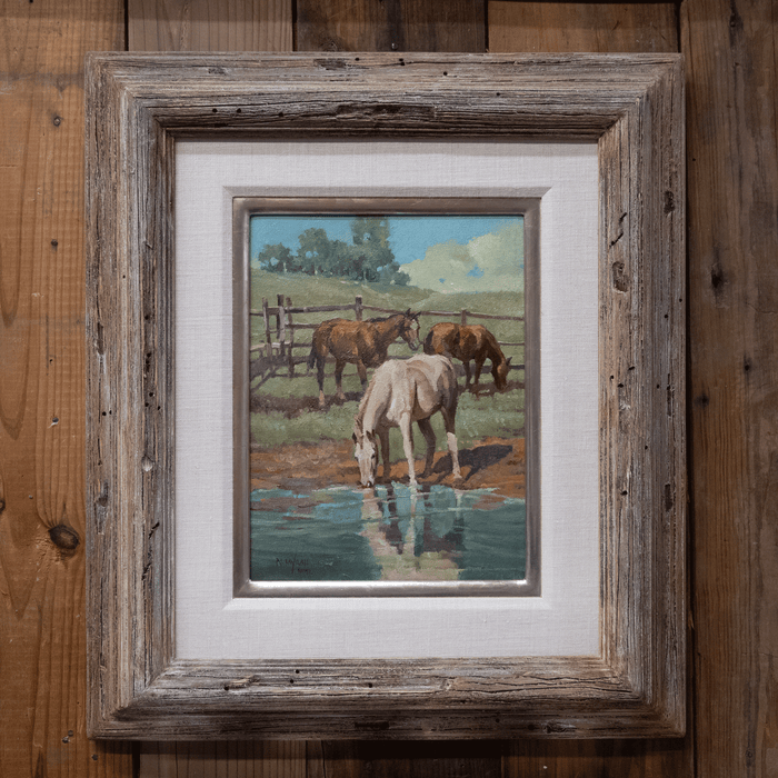 "Cool Water, Green Grass" by Myrna Newman