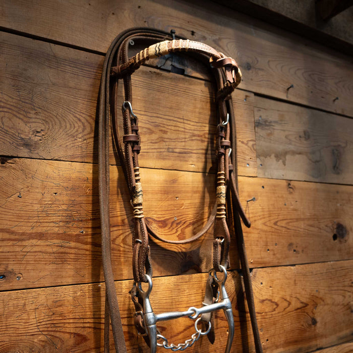 Smooth Snaffle Bridle Rig Tack - Rigs MISC