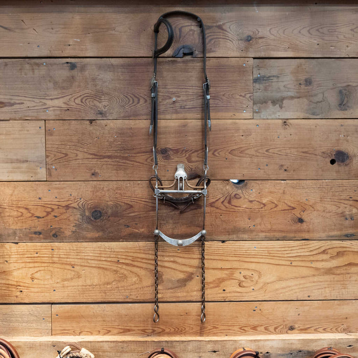 Silver Engraved TC Hansen Spade 1/2 Rig