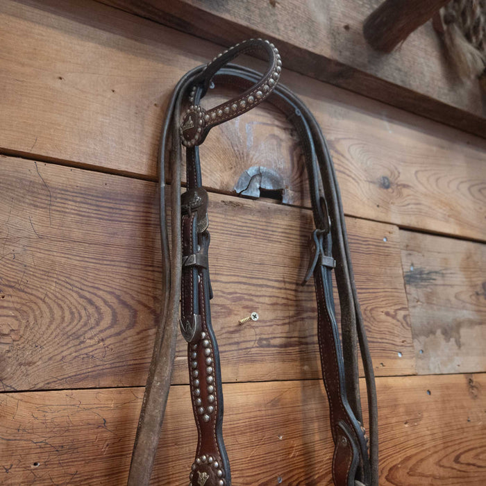 Classic Equine O-Ring Snaffle Bridle Rig
