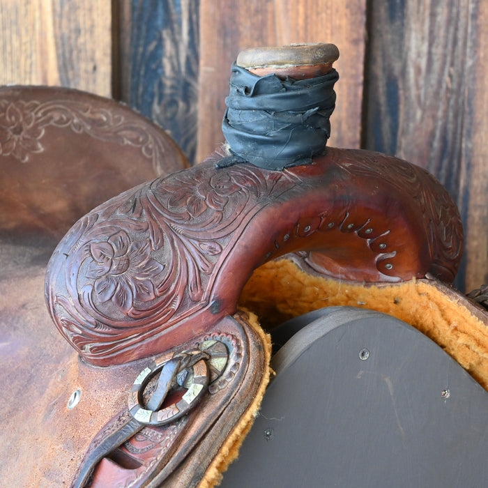 16" USED TESKEY'S RANCH SADDLE