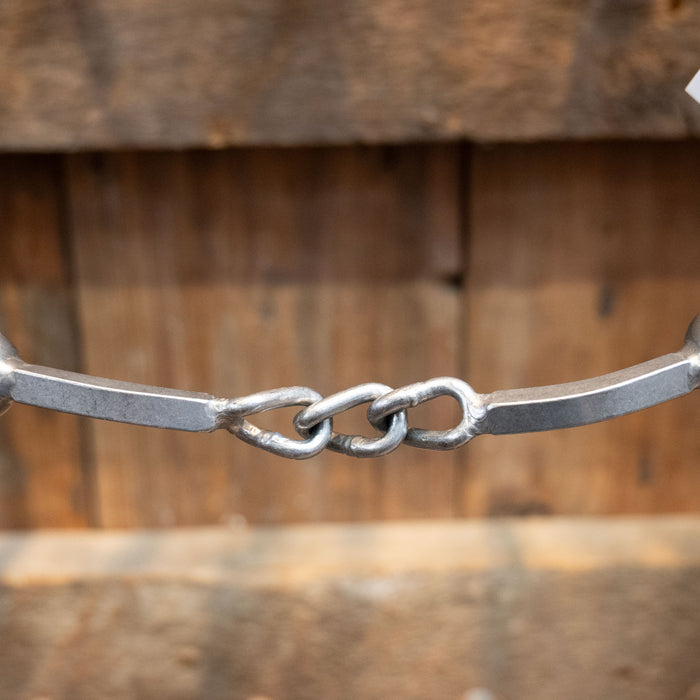Flaharty Banana Square Center Chain Gag Bit