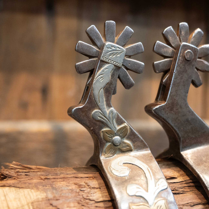 #248 Ron Tollison's Mounted Spurs