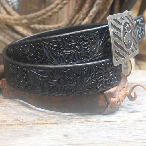 Handmade Fully Tooled Belt by Casey Tew MEN - Accessories - Belts & Suspenders Casey Tew