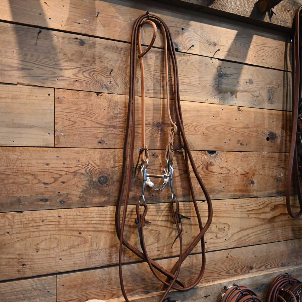 Bridle Rig - Shanked Snaffle Bit  RIG791 Tack - Rigs MISC   