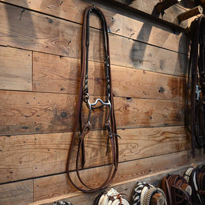 Bridle Rig -Solid Port Bit SBR525 Sale Barn MISC   