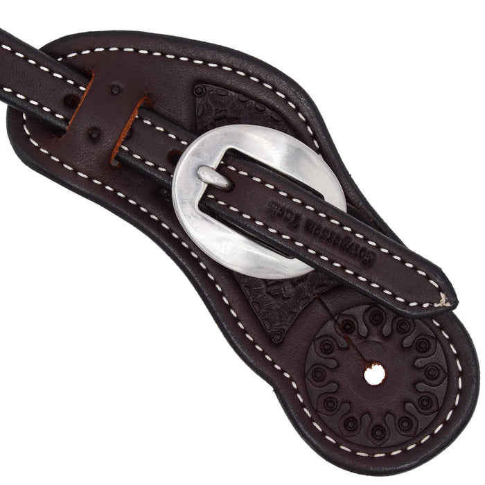 Cowperson Tack Ladies Basketweave Spur Straps