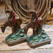 Vintage End of The Trail Bookends Collectibles Teskey's