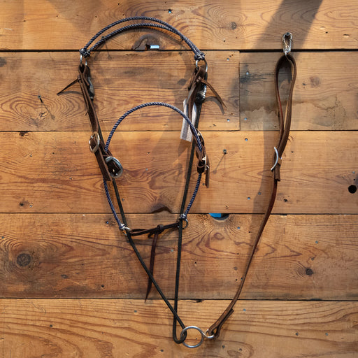 BAR-O-ABIT Blue Crossway w/Buckles 023 Tack - Training BAR-O-ABIT