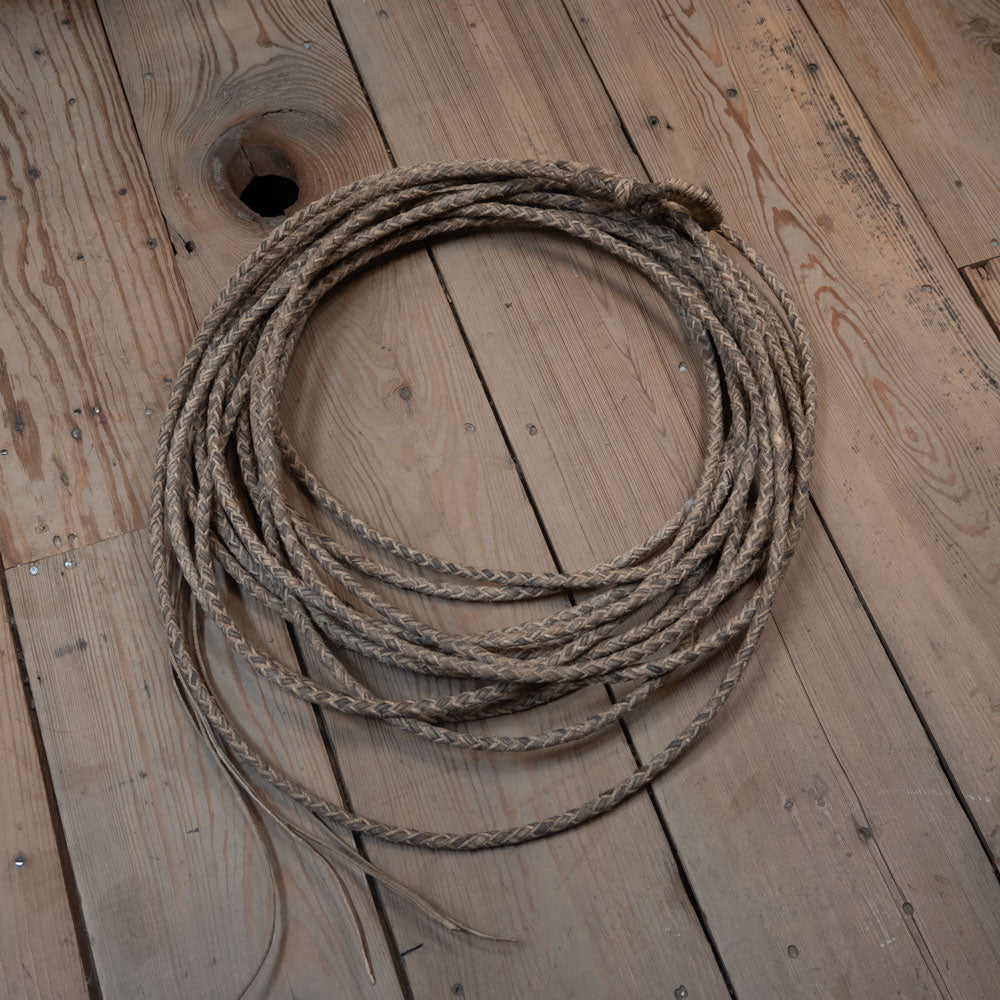 Hand Braided 53' Riata Rope — Teskeys