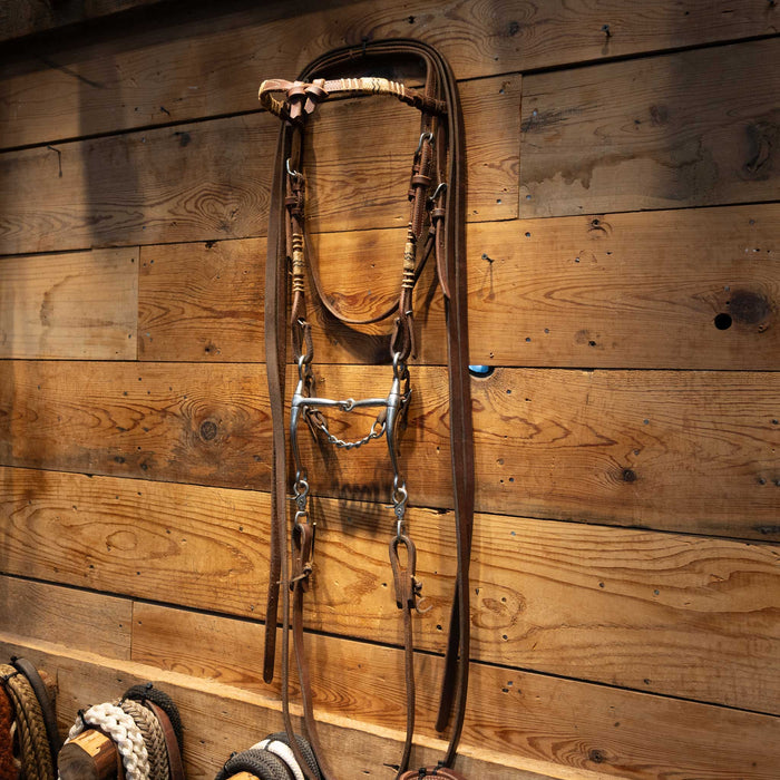 Smooth Snaffle Bridle Rig Tack - Rigs MISC