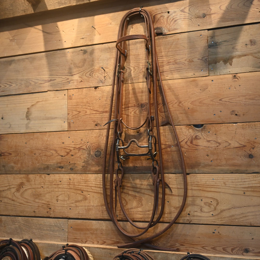 Bridle Rig - Solid Port Bit on all NEW Leather Rig - RIG530 Tack - Rigs MISC   