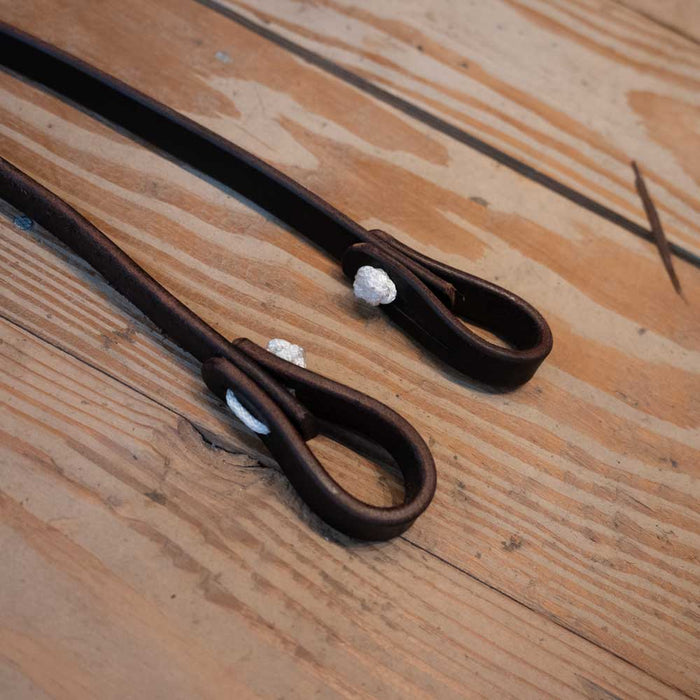 Casey Tew Dark Oiled Roping Reins Tack - Reins Casey Tew