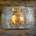 Teskey's Engraved Bronc Rider Buckle ACCESSORIES - Additional Accessories - Buckles Teskey's