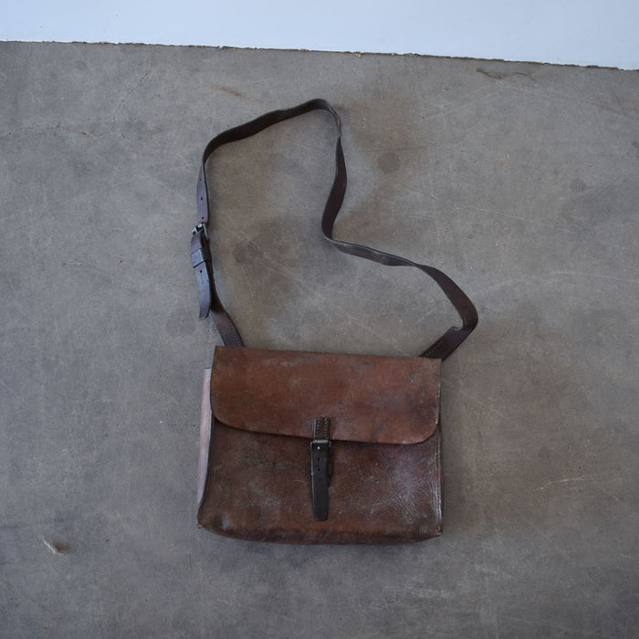 Used Vintage German Leather Saddle Bag Sale Barn Teskey's   